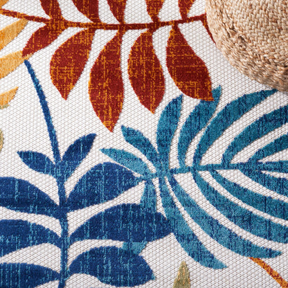 Tapis de patio imperméable à motif floral SAFAVIEH Cabana Neera pour intérieur/extérieur