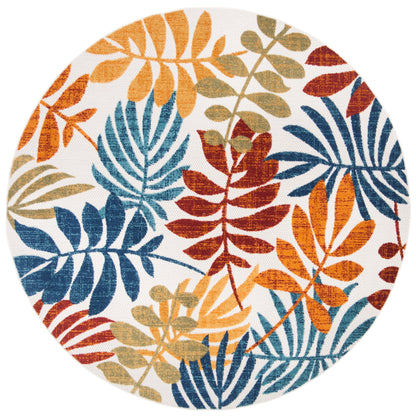 Tapis de patio imperméable à motif floral SAFAVIEH Cabana Neera pour intérieur/extérieur