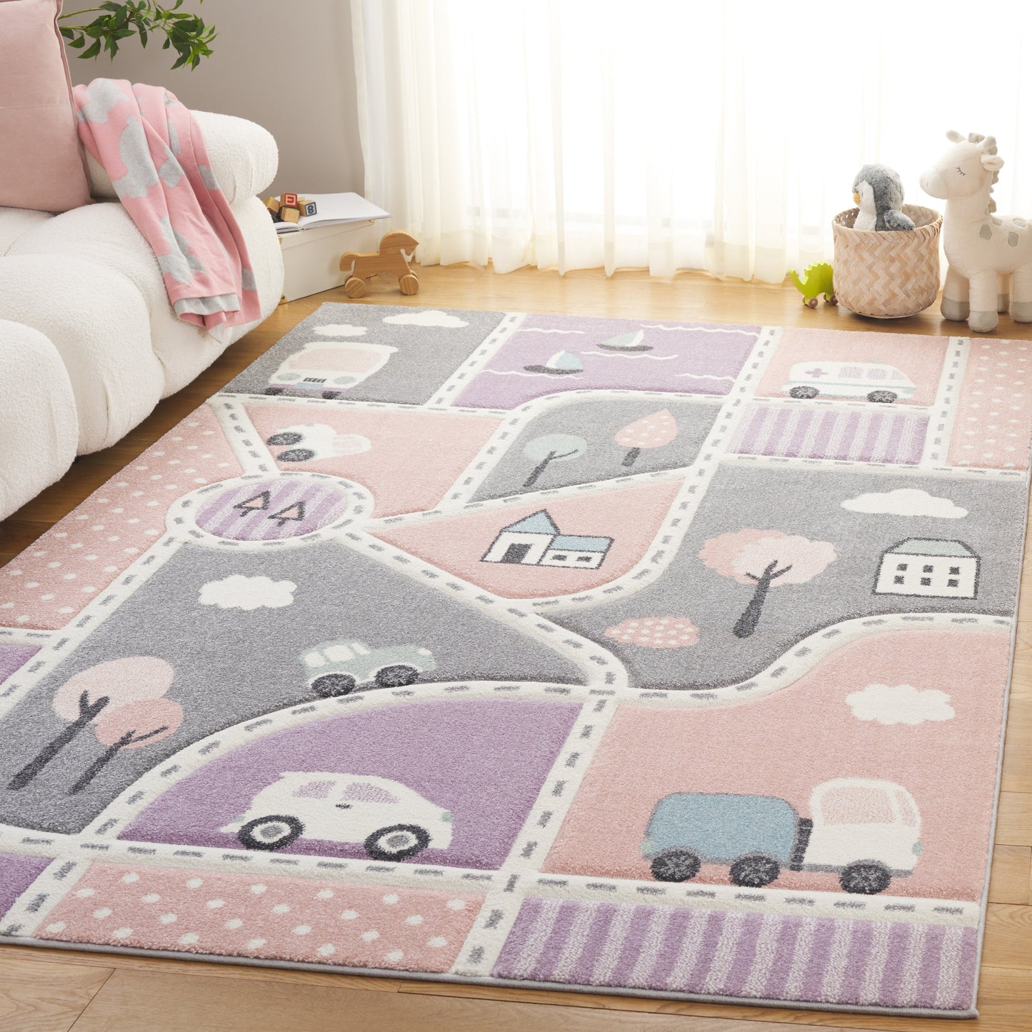 Tapis de quartier SAFAVIEH Carousel Kids Lumnie