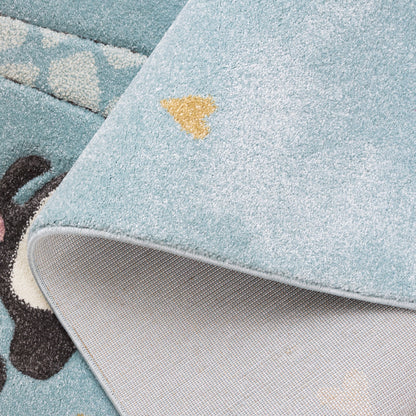 Tapis d'éveil SAFAVIEH Carousel Kids Miharu à motifs animaux