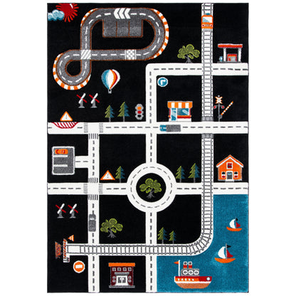 Tapis de route pour enfants SAFAVIEH Carousel Kids Riemy Neighborhood
