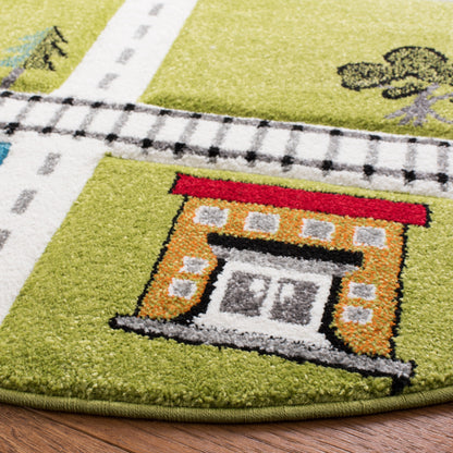 Tapis de route pour enfants SAFAVIEH Carousel Kids Riemy Neighborhood