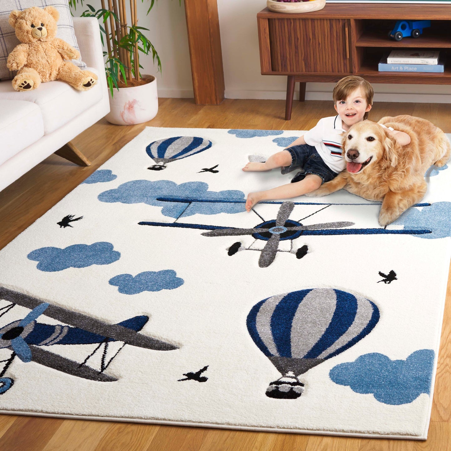 SAFAVIEH Tapis d'avion Carousel Kids Rudolfina