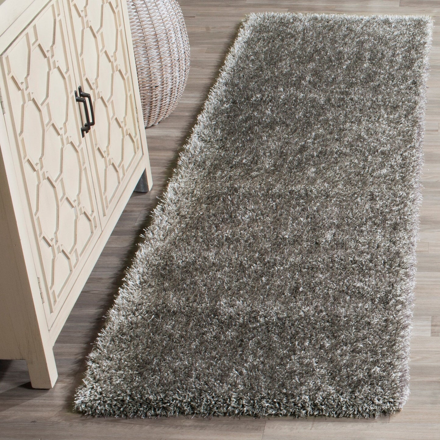Tapis SAFAVIEH Charlotte Shag Truc uni de 5 cm d'épaisseur