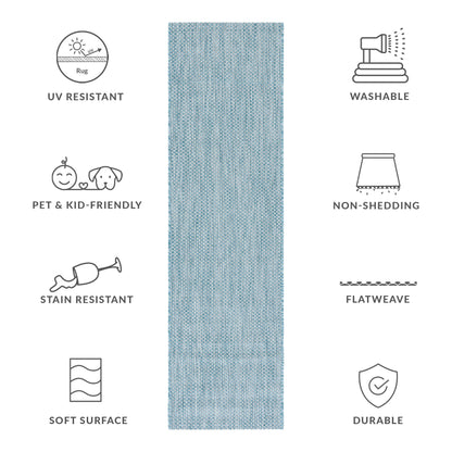 Tapis de patio/jardin imperméable SAFAVIEH Courtyard Begajeta pour intérieur/extérieur.