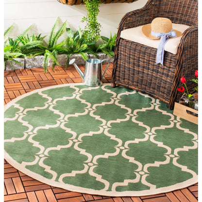 SAFAVIEH Courtyard Charleen Tapis de patio imperméable intérieur/extérieur