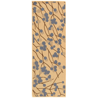 Tapis de jardin imperméable SAFAVIEH Courtyard Delois pour intérieur/extérieur