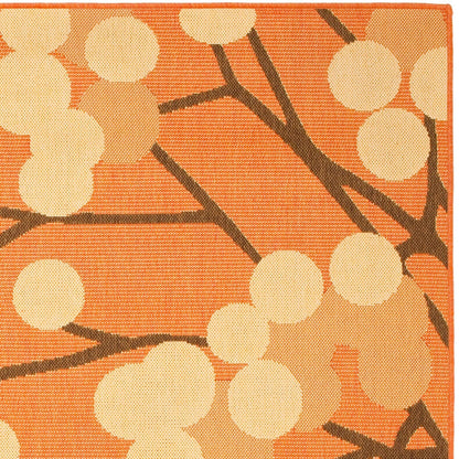 Tapis de jardin imperméable SAFAVIEH Courtyard Delois pour intérieur/extérieur