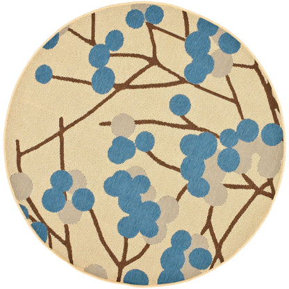 Tapis de jardin imperméable SAFAVIEH Courtyard Delois pour intérieur/extérieur