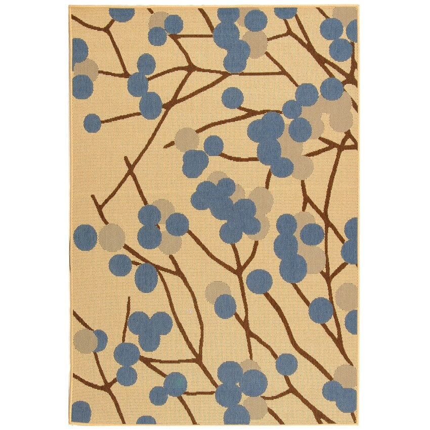 Tapis de jardin imperméable SAFAVIEH Courtyard Delois pour intérieur/extérieur