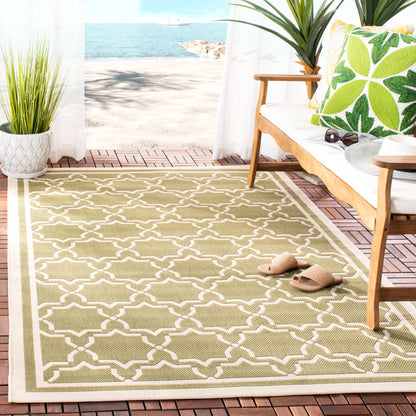 Tapis de jardin imperméable SAFAVIEH Courtyard Gulsin pour intérieur/extérieur