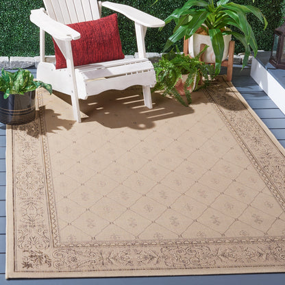 Tapis de jardin imperméable SAFAVIEH Courtyard Hendrina pour intérieur/extérieur