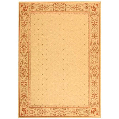 Tapis de jardin imperméable SAFAVIEH Courtyard Hendrina pour intérieur/extérieur