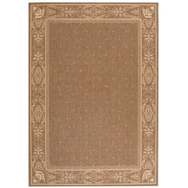 Tapis de jardin imperméable SAFAVIEH Courtyard Hendrina pour intérieur/extérieur
