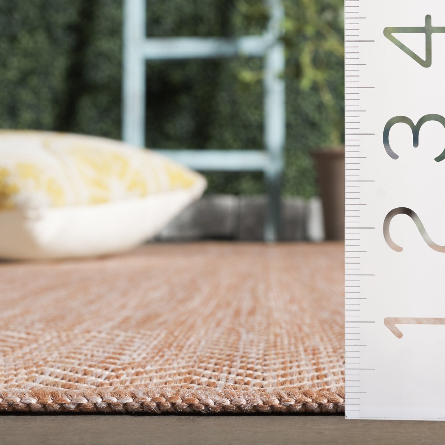 Tapis de jardin imperméable SAFAVIEH Courtyard Ilmur pour intérieur/extérieur