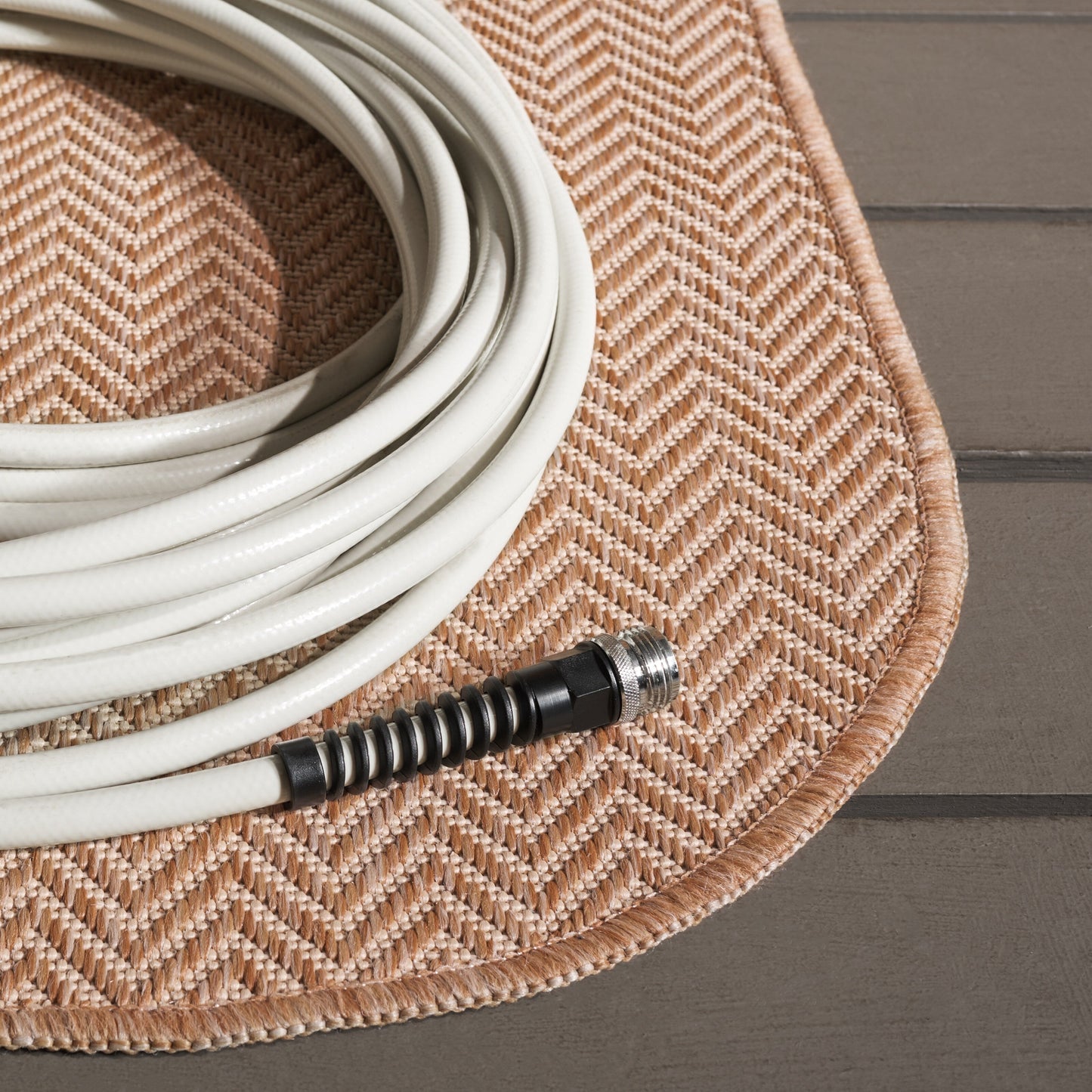 Tapis de jardin imperméable SAFAVIEH Courtyard Ilmur pour intérieur/extérieur