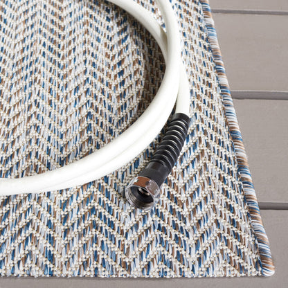 Tapis de jardin imperméable SAFAVIEH Courtyard Ilmur pour intérieur/extérieur