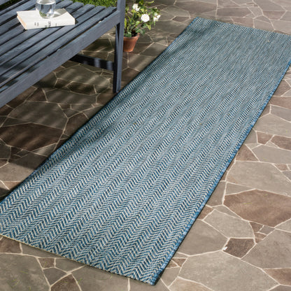 Tapis de jardin imperméable SAFAVIEH Courtyard Ilmur pour intérieur/extérieur