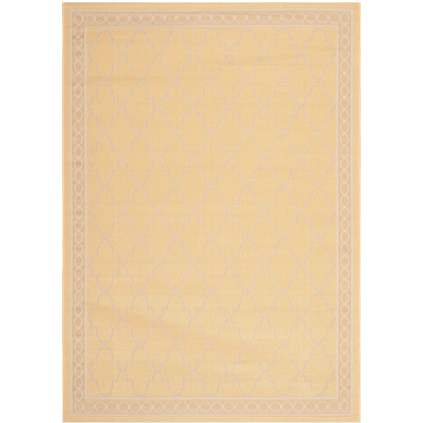 Tapis de jardin imperméable SAFAVIEH Courtyard Janell Trellis pour terrasse ou jardin