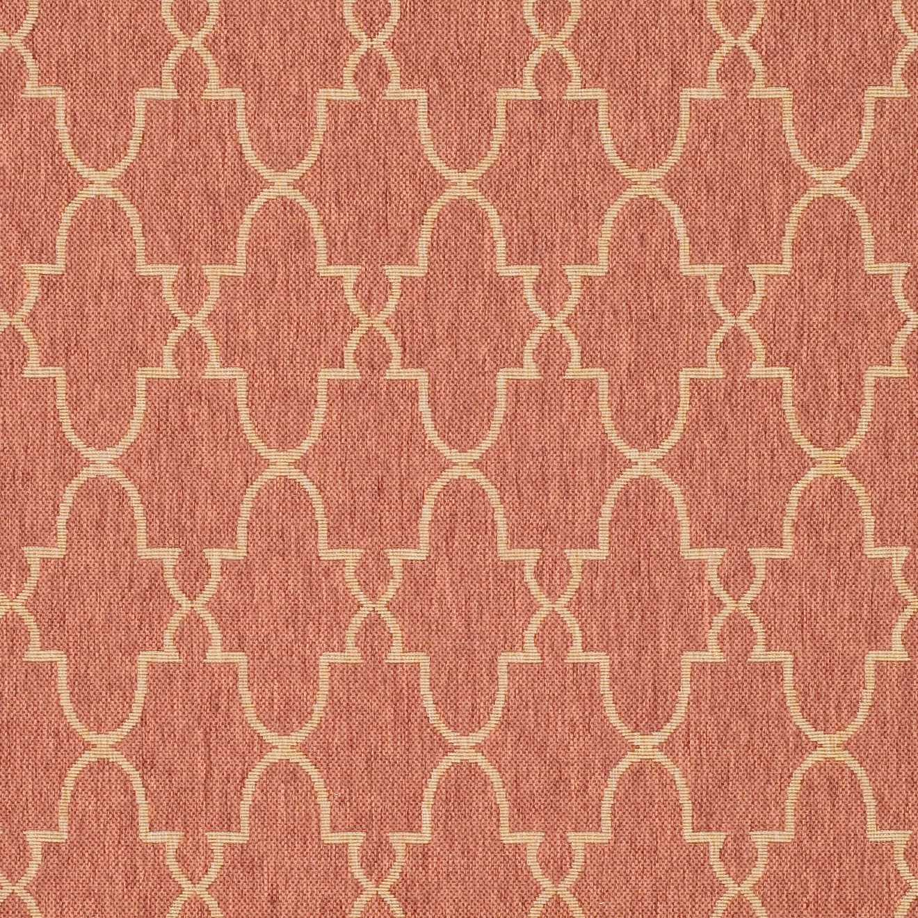 Tapis de jardin imperméable SAFAVIEH Courtyard Janell Trellis pour terrasse ou jardin