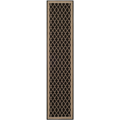 Tapis de jardin imperméable SAFAVIEH Courtyard Janell Trellis pour terrasse ou jardin