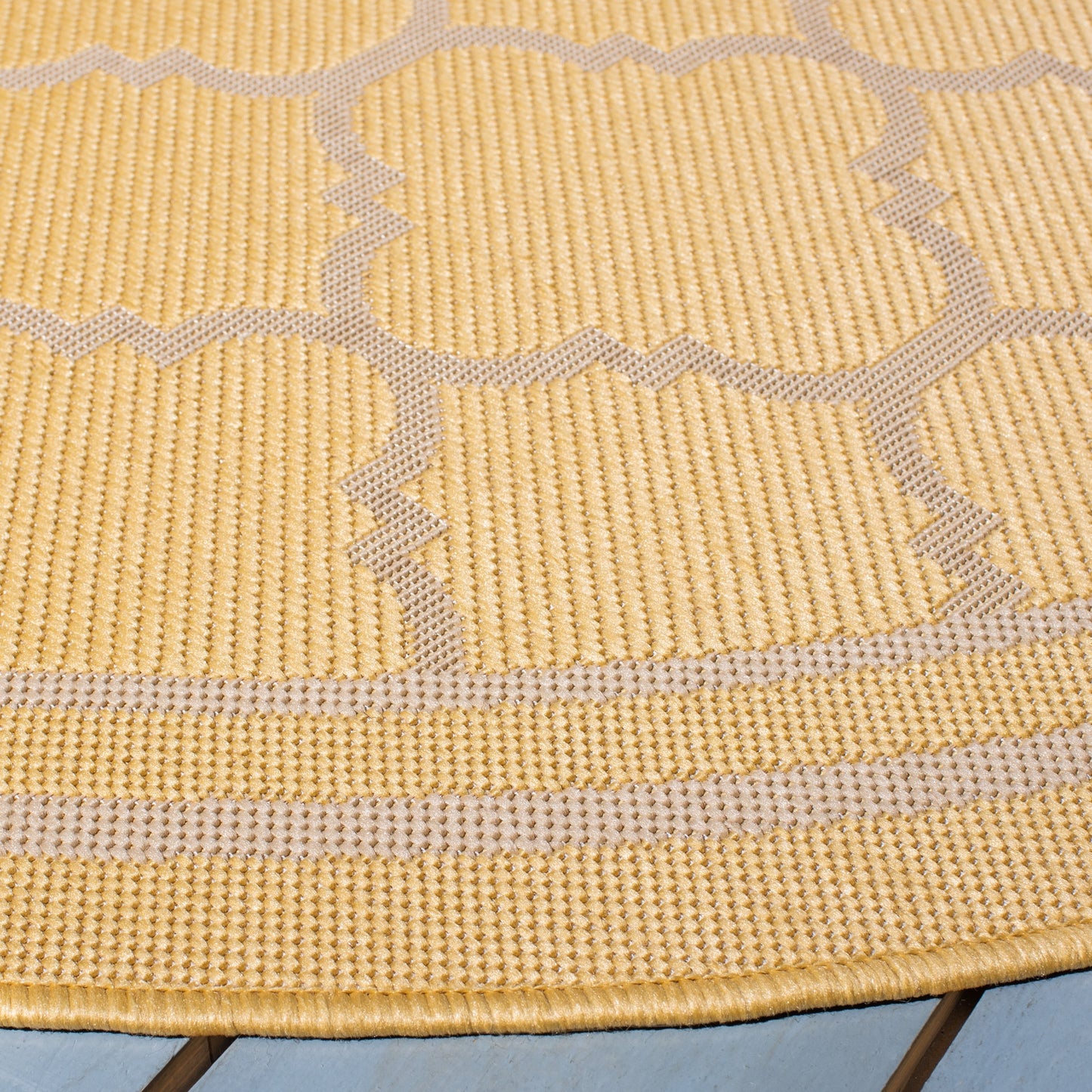 Tapis de jardin/terrasse imperméable SAFAVIEH Courtyard Kristelle