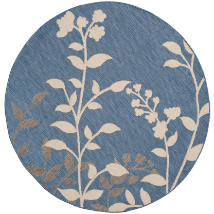 Tapis de jardin/terrasse imperméable SAFAVIEH Courtyard Luann Botanical