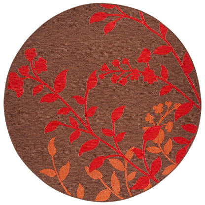 Tapis de jardin/terrasse imperméable SAFAVIEH Courtyard Luann Botanical