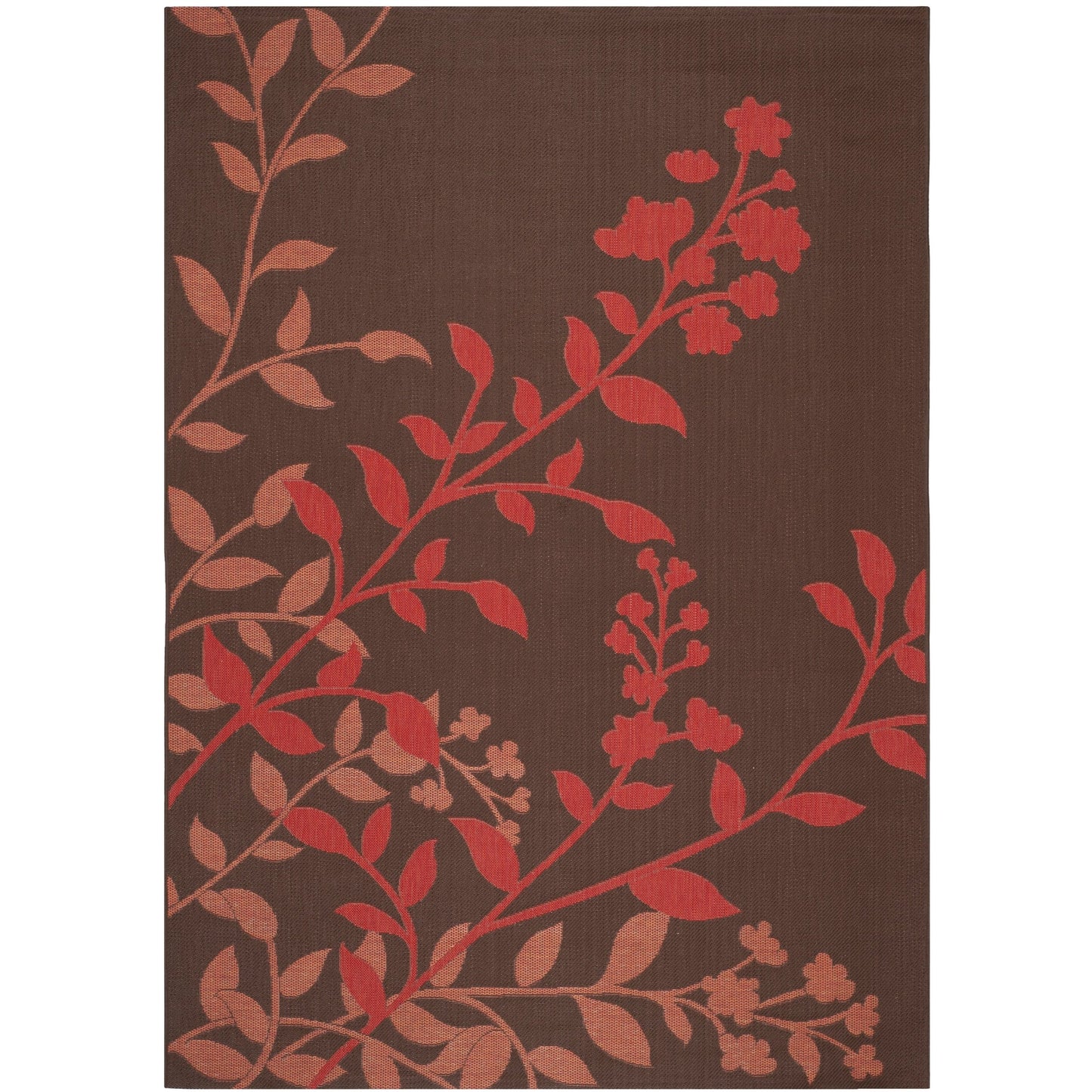 Tapis de jardin/terrasse imperméable SAFAVIEH Courtyard Luann Botanical