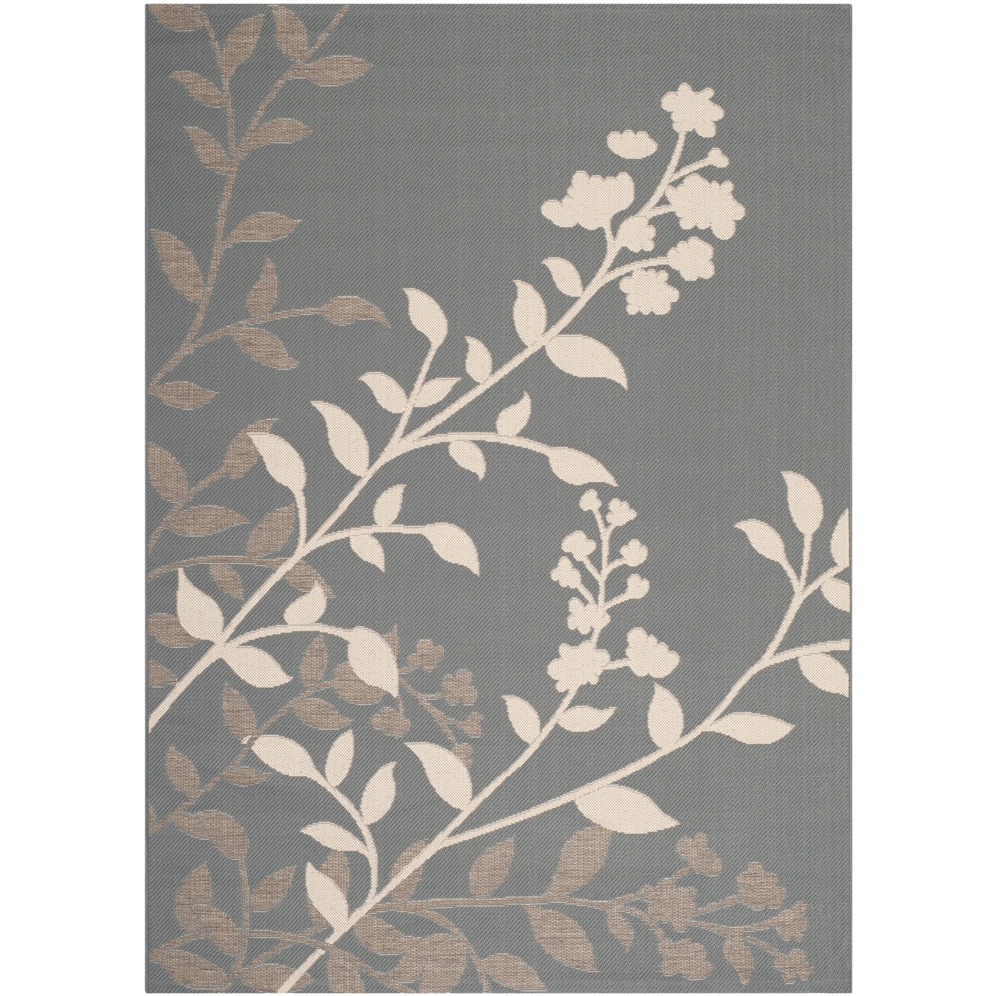 Tapis de jardin/terrasse imperméable SAFAVIEH Courtyard Luann Botanical