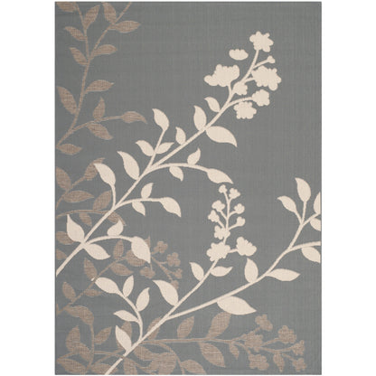 Tapis de jardin/terrasse imperméable SAFAVIEH Courtyard Luann Botanical