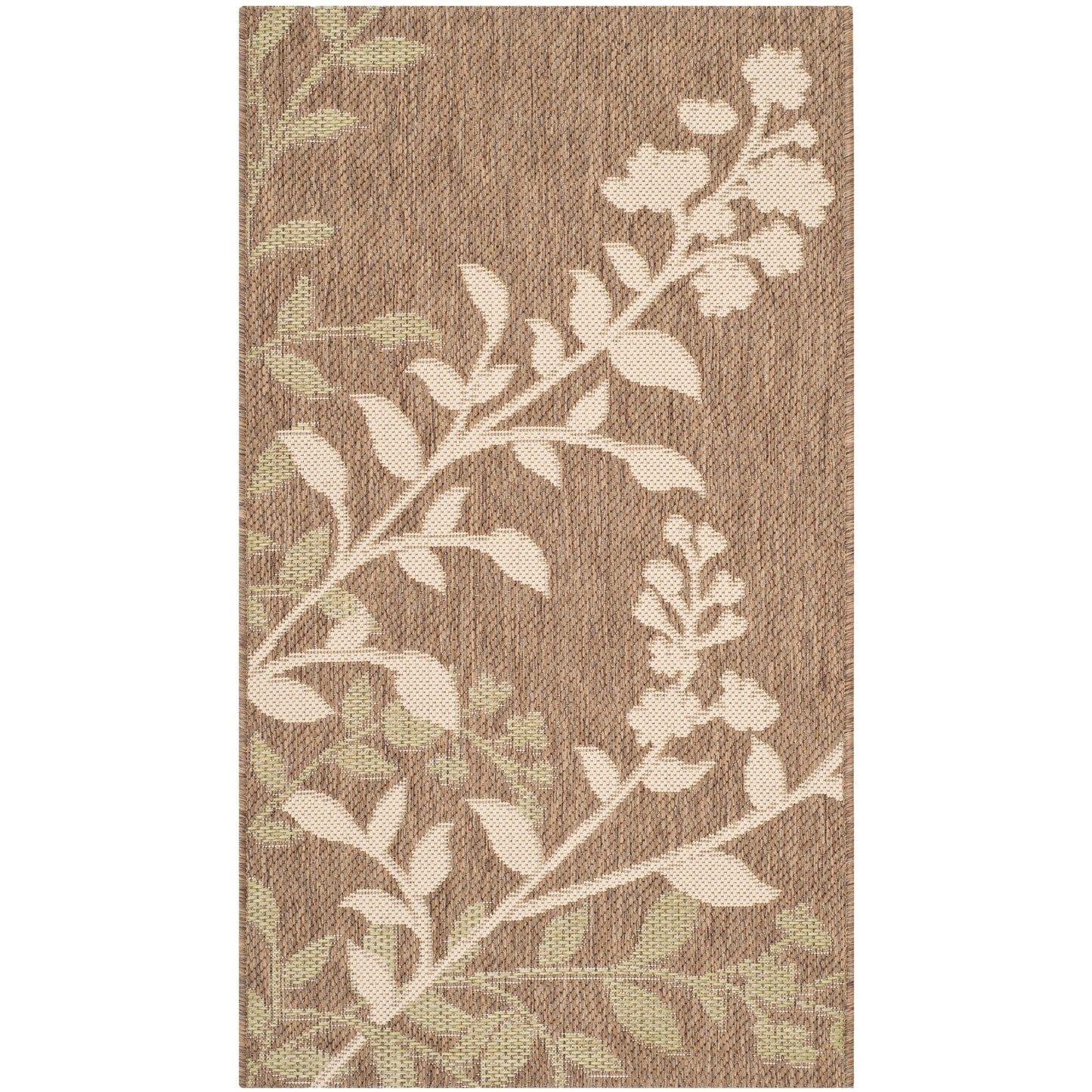 Tapis de jardin/terrasse imperméable SAFAVIEH Courtyard Luann Botanical