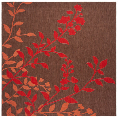 Tapis de jardin/terrasse imperméable SAFAVIEH Courtyard Luann Botanical