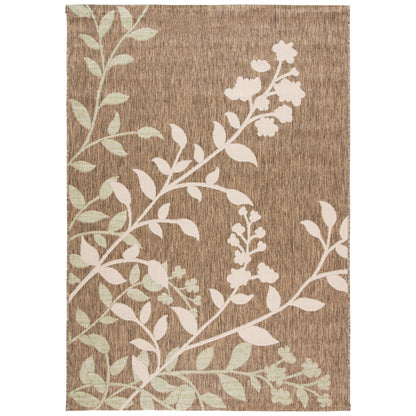 Tapis de jardin/terrasse imperméable SAFAVIEH Courtyard Luann Botanical