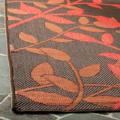 Tapis de jardin/terrasse imperméable SAFAVIEH Courtyard Luann Botanical