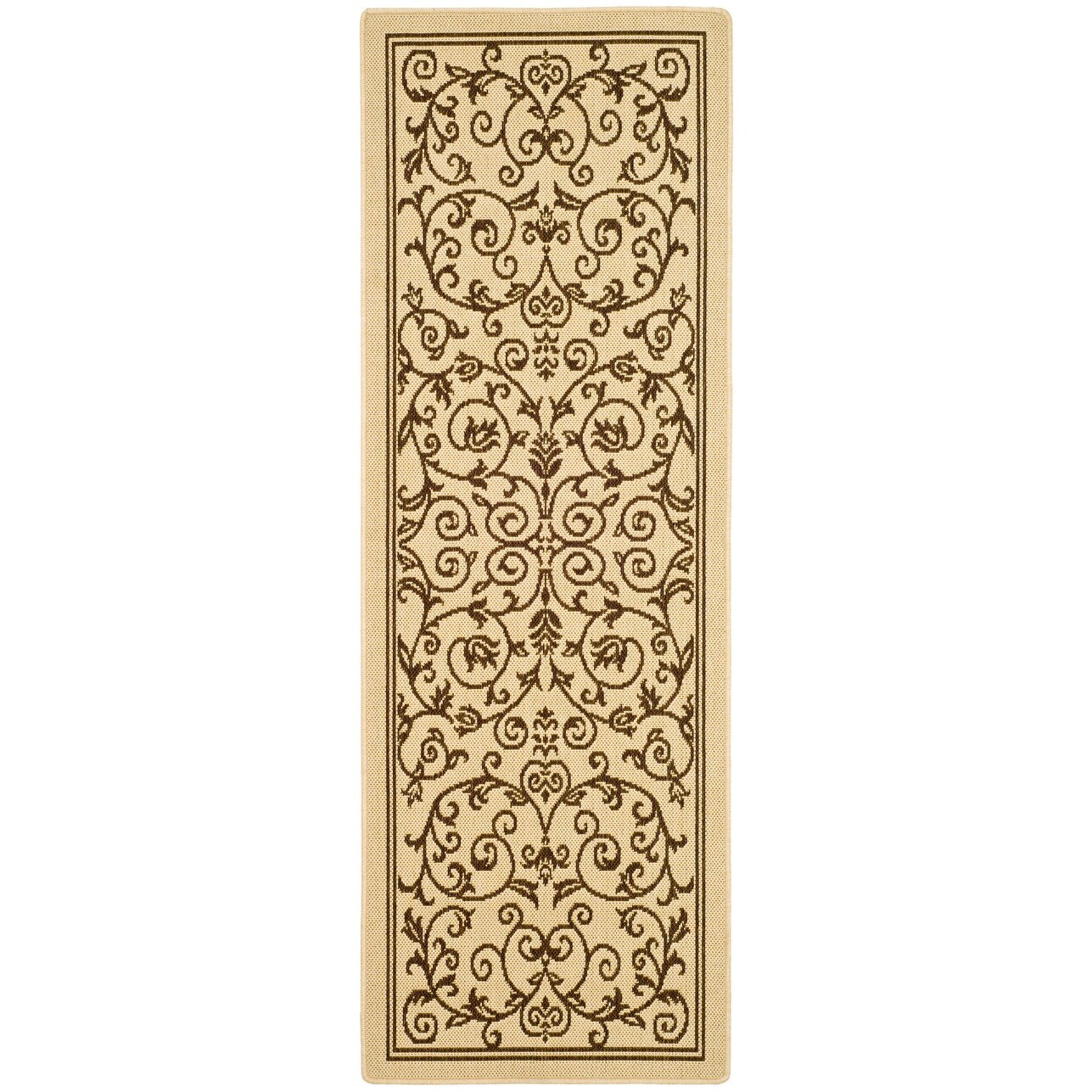 Tapis de jardin/terrasse imperméable SAFAVIEH Courtyard Miljeta