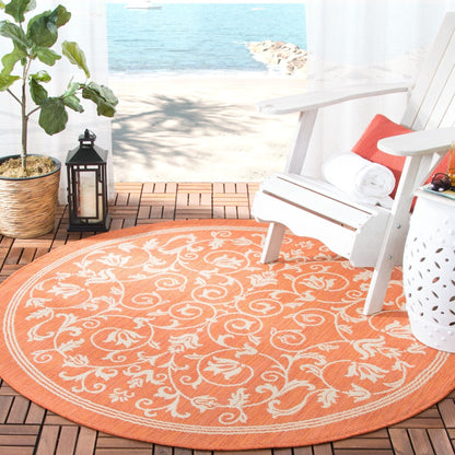Tapis de jardin/terrasse imperméable SAFAVIEH Courtyard Miljeta