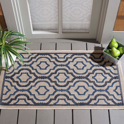 Tapis de jardin imperméable SAFAVIEH Courtyard Oyvor pour intérieur/extérieur