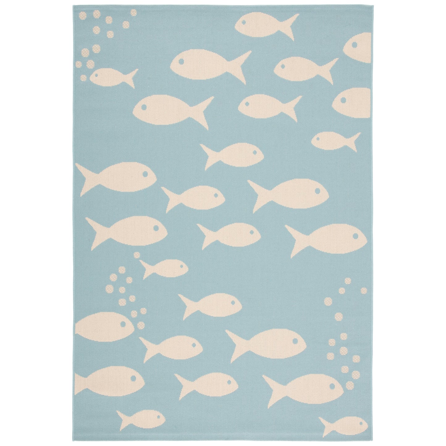 Tapis de jardin SAFAVIEH Courtyard Ragne imperméable pour intérieur/extérieur, terrasse ou jardin