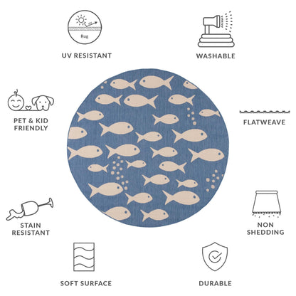 Tapis de jardin SAFAVIEH Courtyard Ragne imperméable pour intérieur/extérieur, terrasse ou jardin