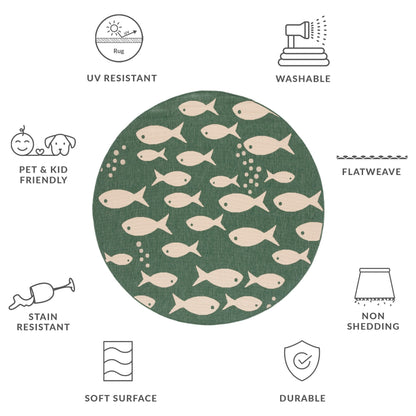 Tapis de jardin SAFAVIEH Courtyard Ragne imperméable pour intérieur/extérieur, terrasse ou jardin