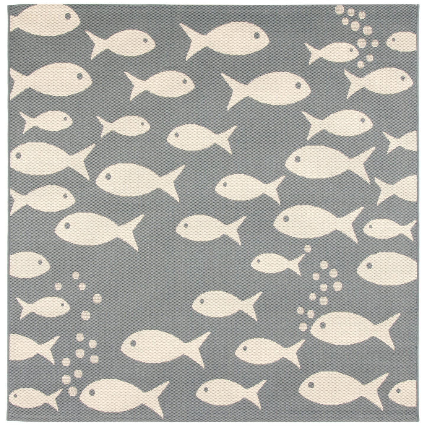 Tapis de jardin SAFAVIEH Courtyard Ragne imperméable pour intérieur/extérieur, terrasse ou jardin