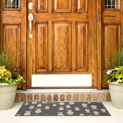 Tapis de jardin SAFAVIEH Courtyard Ragne imperméable pour intérieur/extérieur, terrasse ou jardin