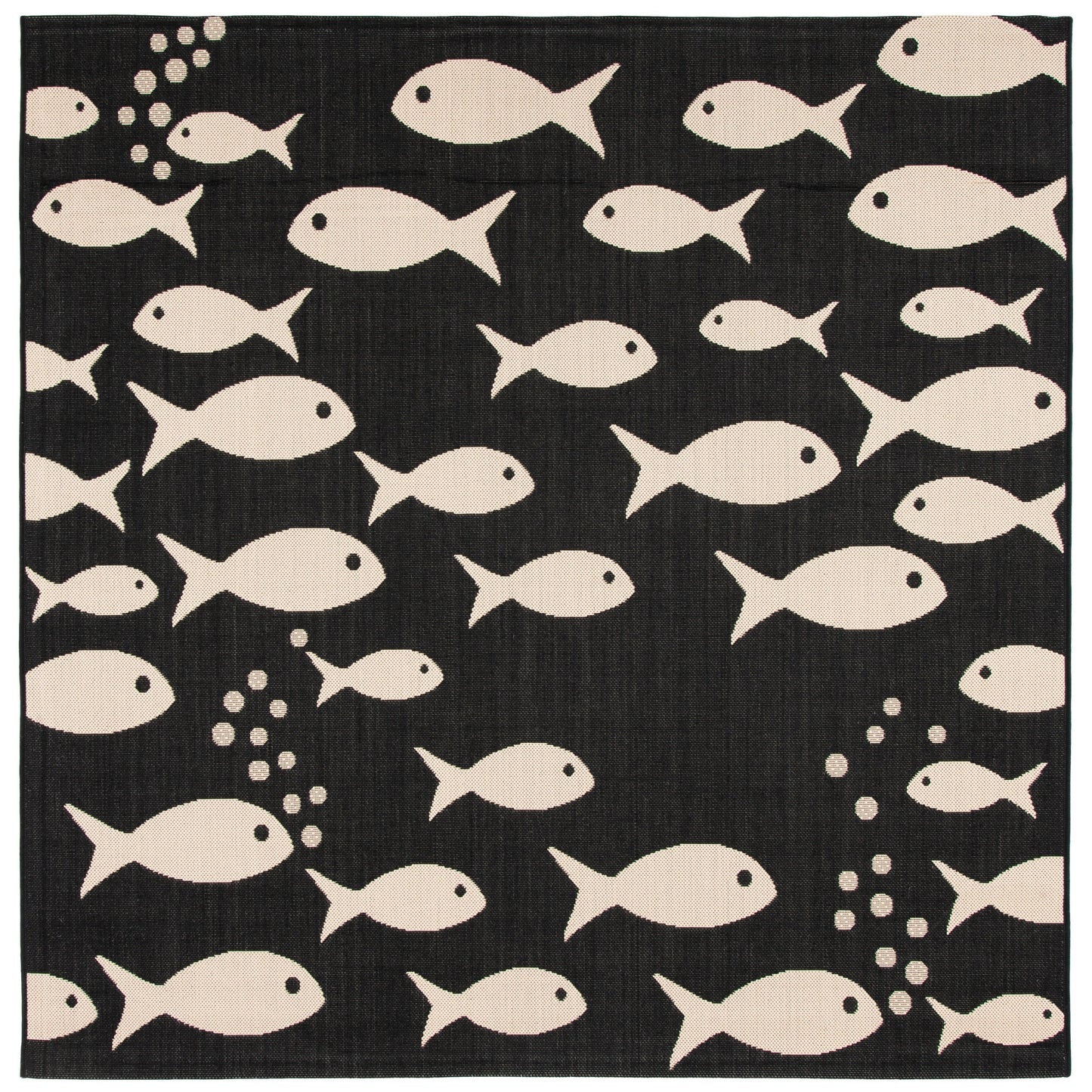 Tapis de jardin SAFAVIEH Courtyard Ragne imperméable pour intérieur/extérieur, terrasse ou jardin