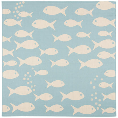 Tapis de jardin SAFAVIEH Courtyard Ragne imperméable pour intérieur/extérieur, terrasse ou jardin