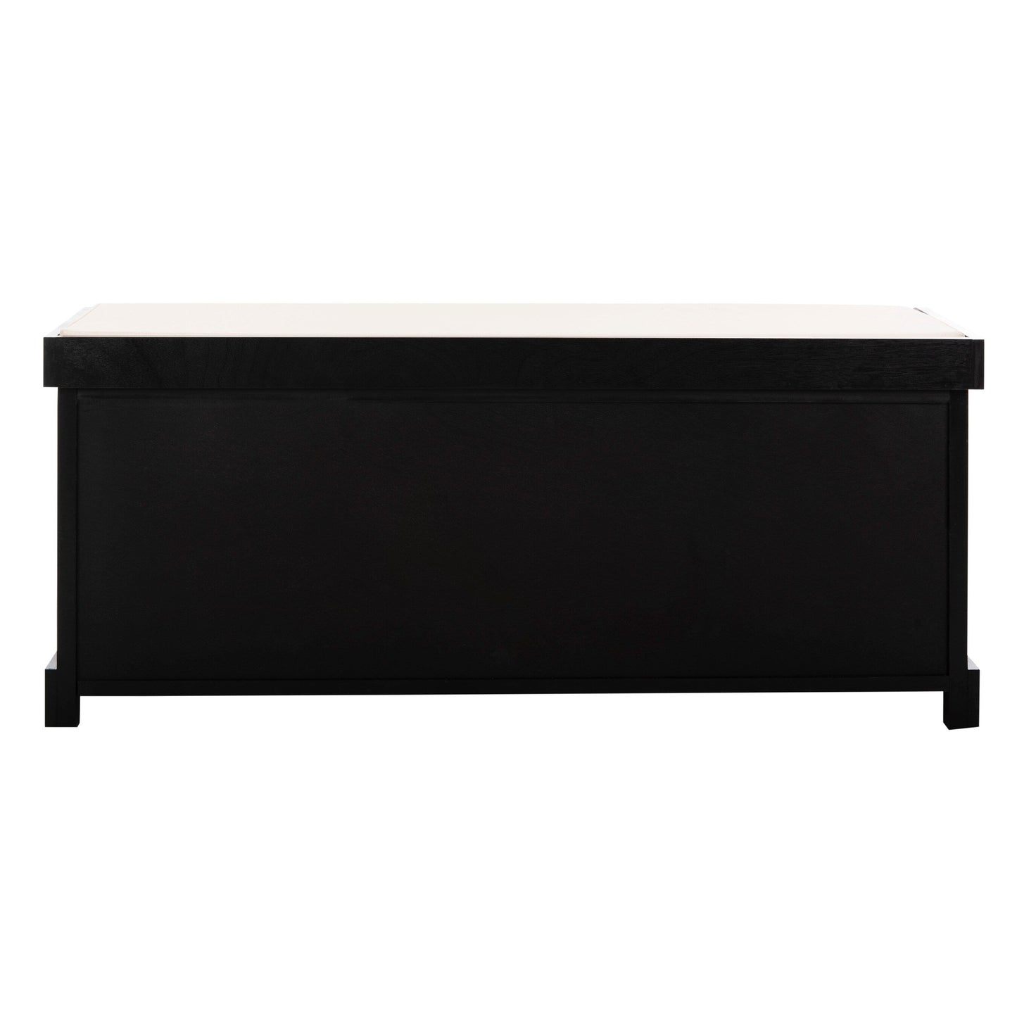 Banc de rangement SAFAVIEH Eola Gris/Blanc - 47 x 16,1 x 19,9 cm - 47 cm L x 16 cm P x 20 cm H