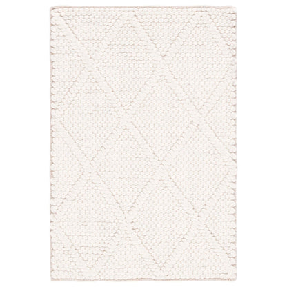 SAFAVIEH Tapis en treillis en laine/viscose Natura Metje fait à la main