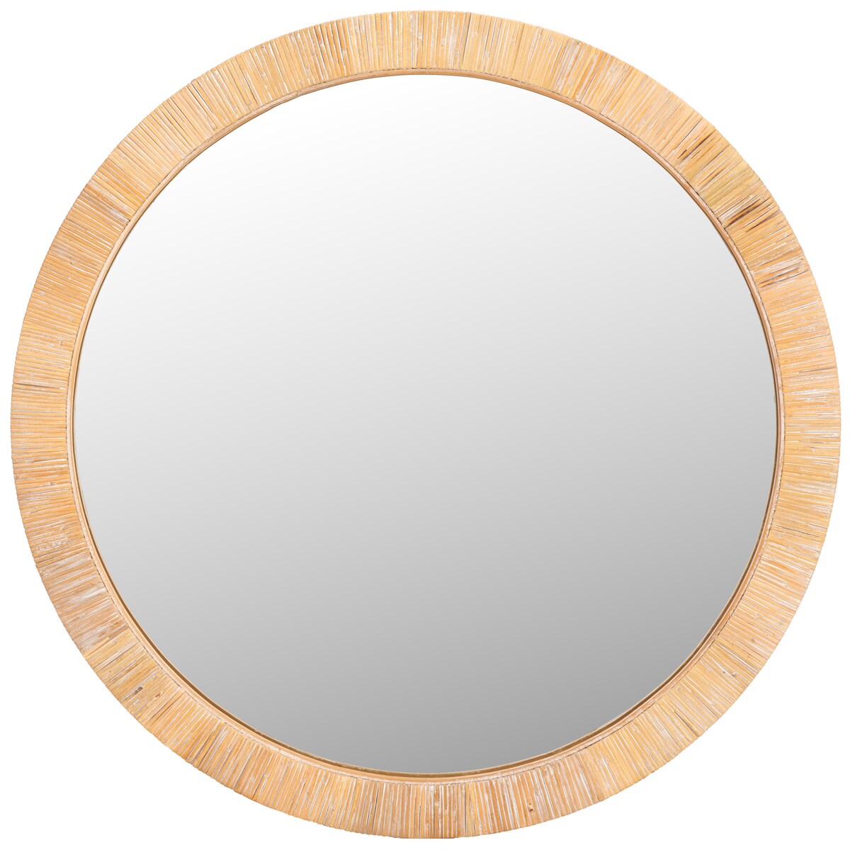 Miroir SAFAVIEH Home Mila 91 cm (36 po) - 91,4 cm (L) x 2,5 cm (P) x 91,4 cm (H)