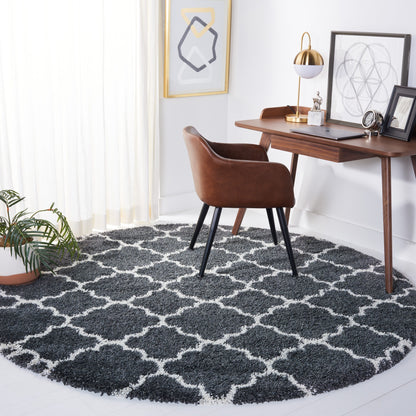 Tapis SAFAVIEH Hudson Shag Jeryl Glam Trellis de 5 cm d'épaisseur