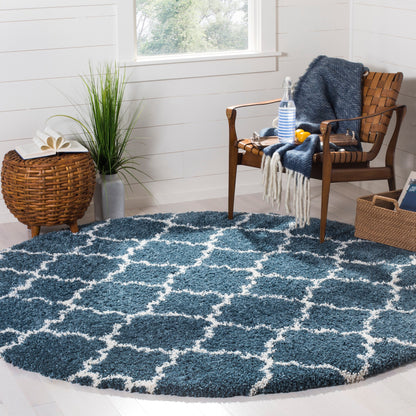 Tapis SAFAVIEH Hudson Shag Jeryl Glam Trellis de 5 cm d'épaisseur